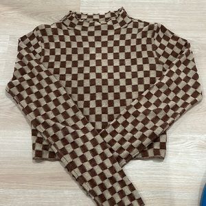 ASTR cropped turtle neck